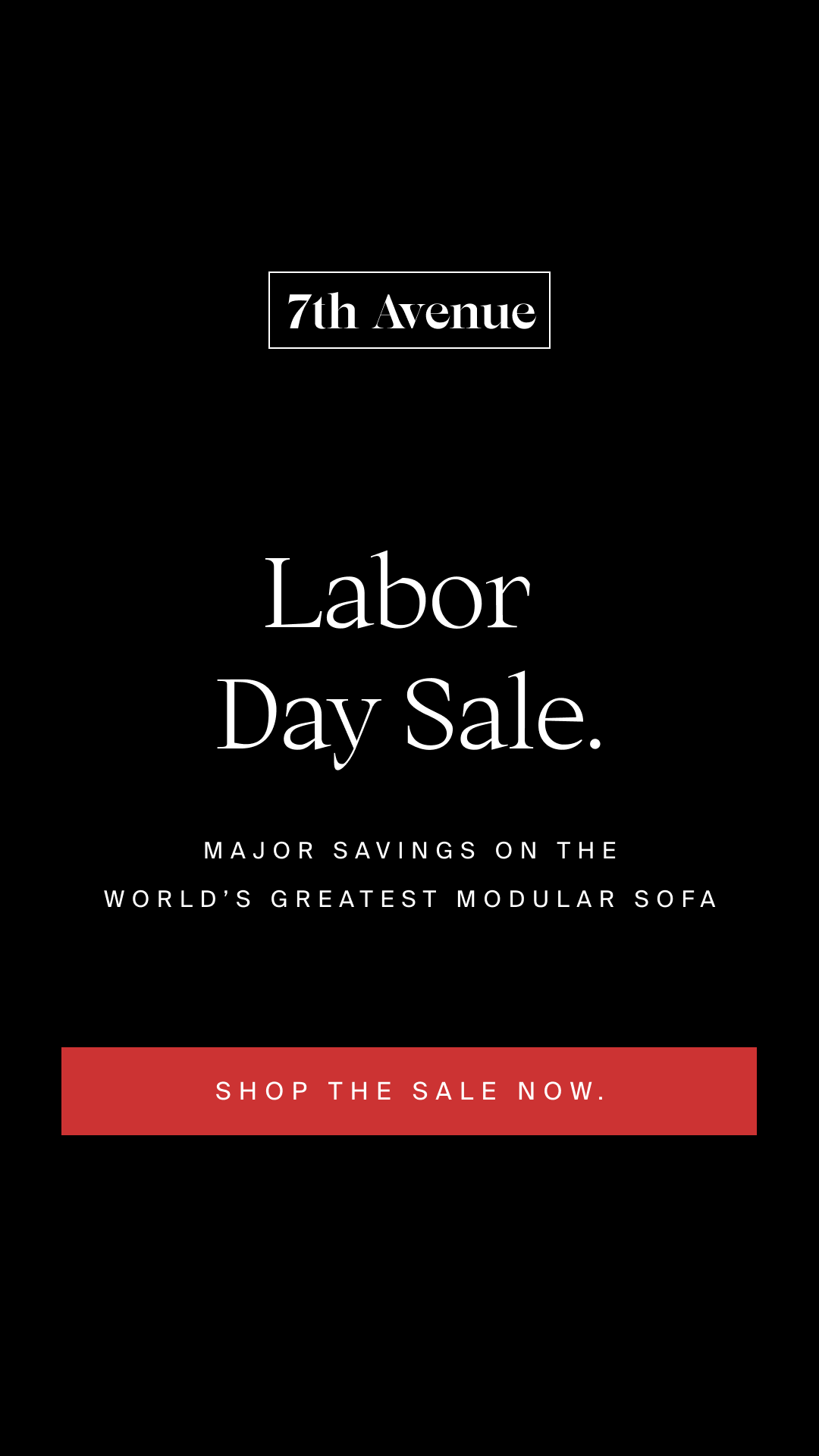 7th Avenue Labor Day Sale icon
