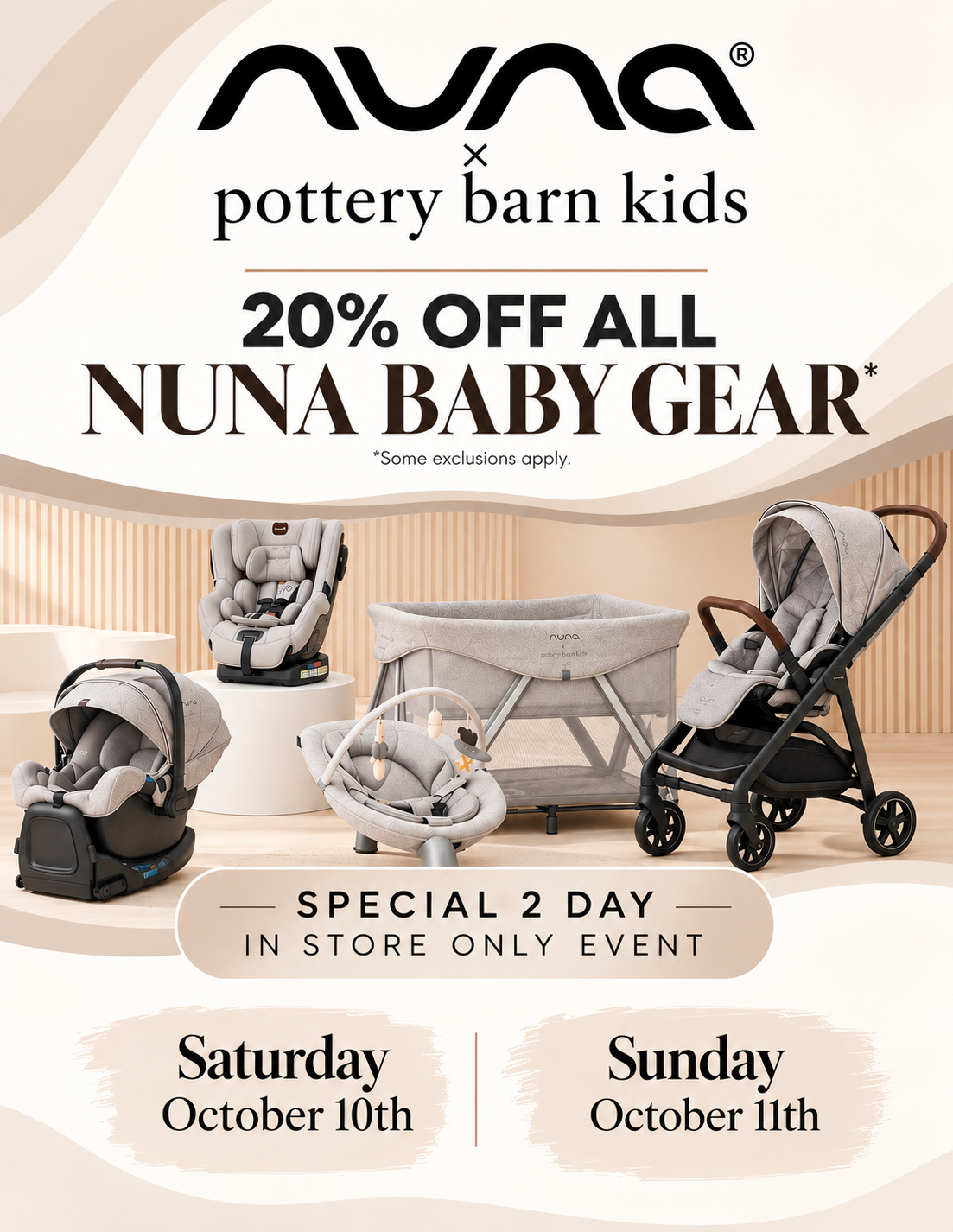 Nuna X Pottery Barn Kids icon